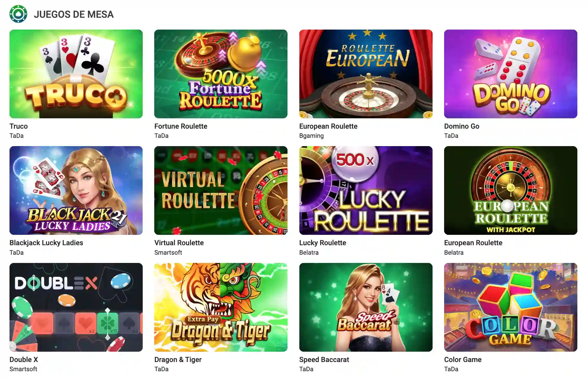 Juegos de mesa