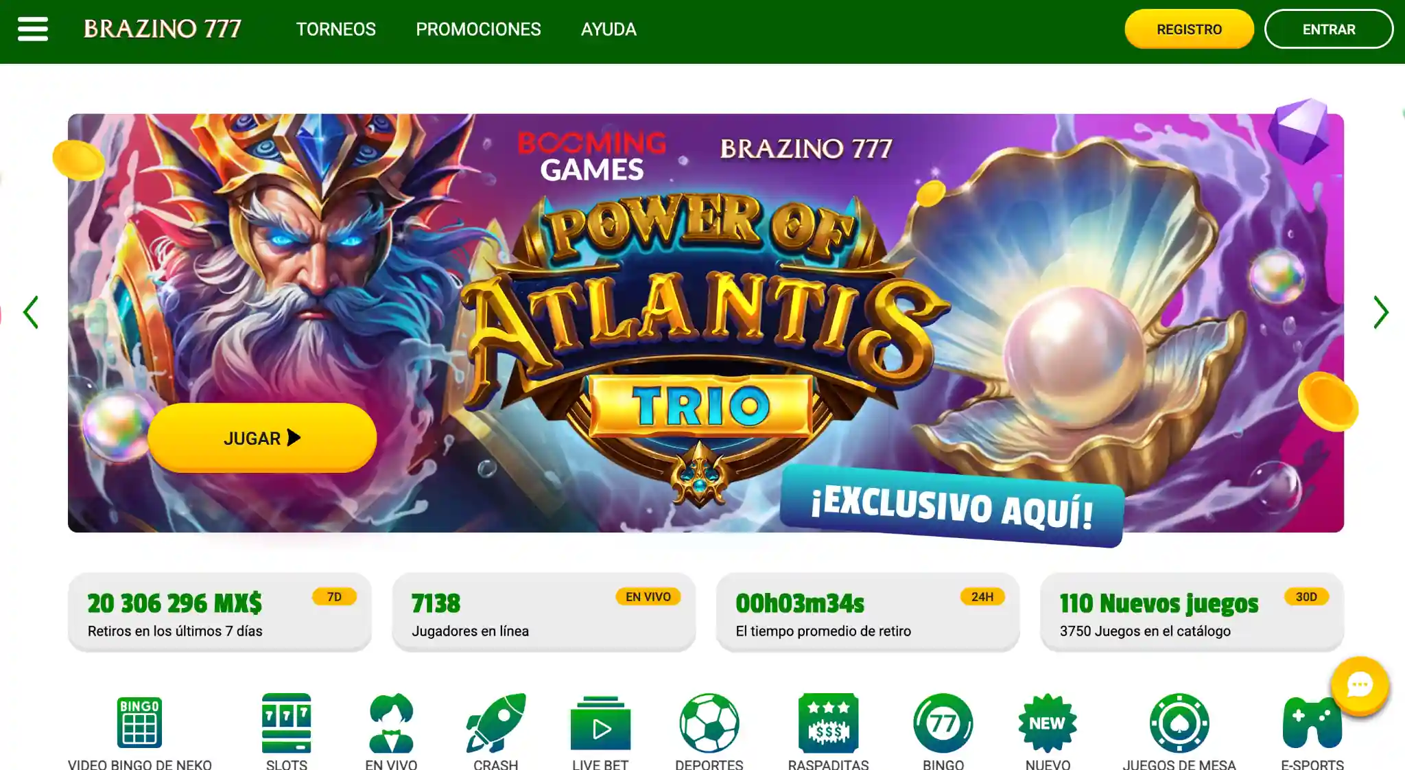 Juegos Brazino777