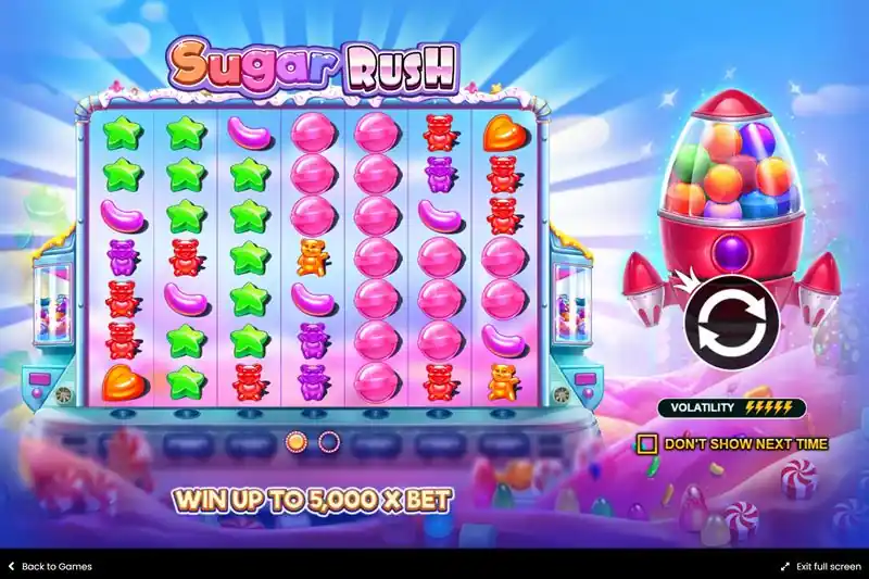 Sugar Rush design